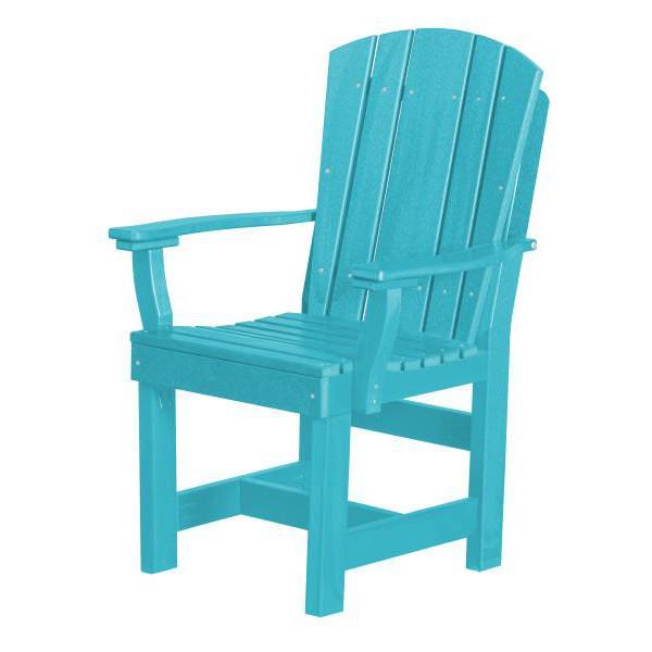 Little Cottage Co. Heritage Dining Chair With Arms Dining Chair Aruba Blue