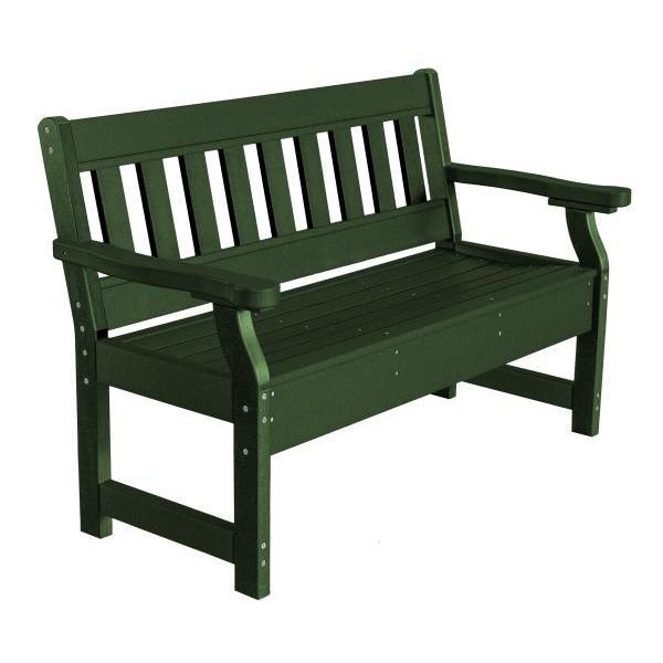 Little Cottage Co. Heritage Garden Bench Bench Turf Green