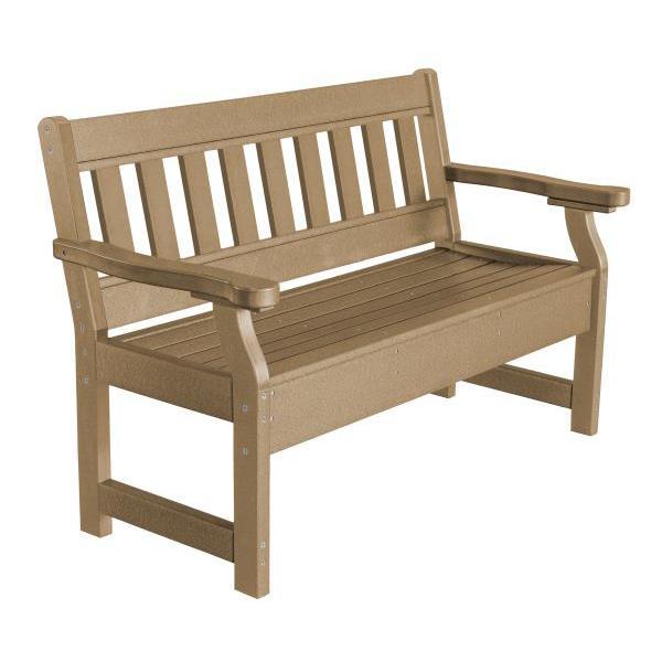 Little Cottage Co. Heritage Garden Bench Bench Weathered Wood