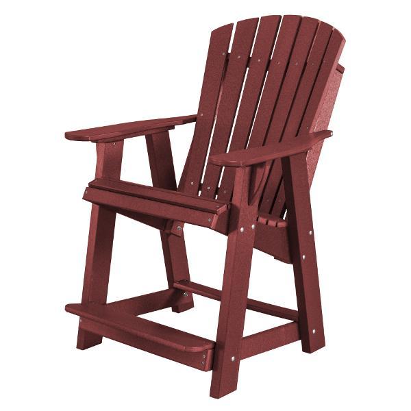 Little Cottage Co. Heritage High Adirondack Chair Chair Cherrywood