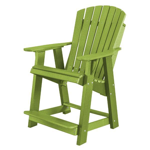 Little Cottage Co. Heritage High Adirondack Chair Chair Green