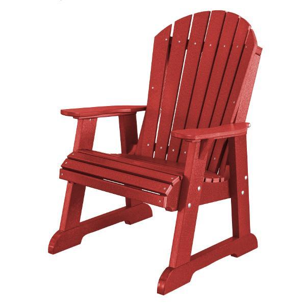 Little Cottage Co. Heritage High Fan Back Chair Chair Cardinal Red