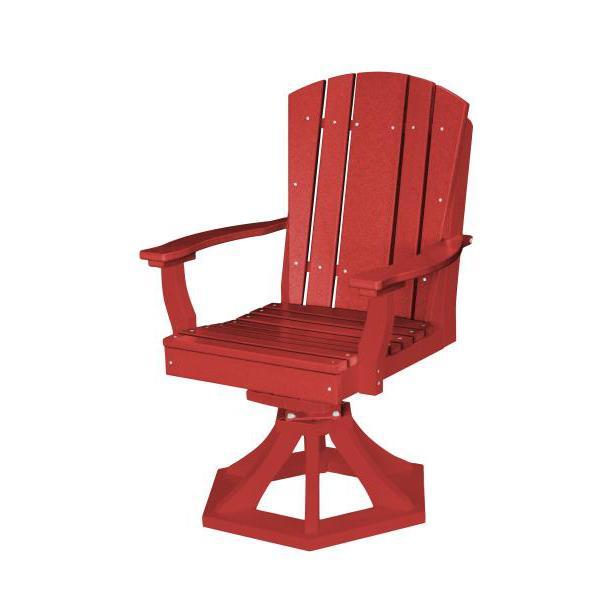 Little Cottage Co. Heritage Swivel Rocker Dining Chair Dining Chair Cardinal Red