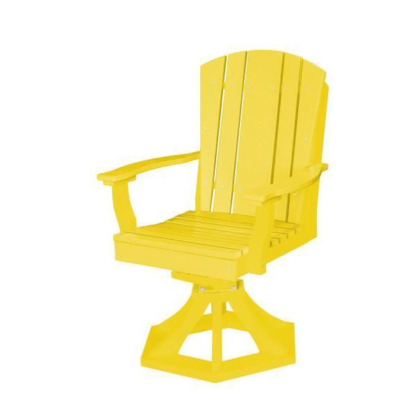 Little Cottage Co. Heritage Swivel Rocker Dining Chair Dining Chair Lemon Yellow