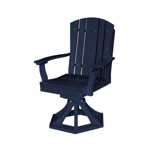 Little Cottage Co. Heritage Swivel Rocker Dining Chair Dining Chair Patriot Blue
