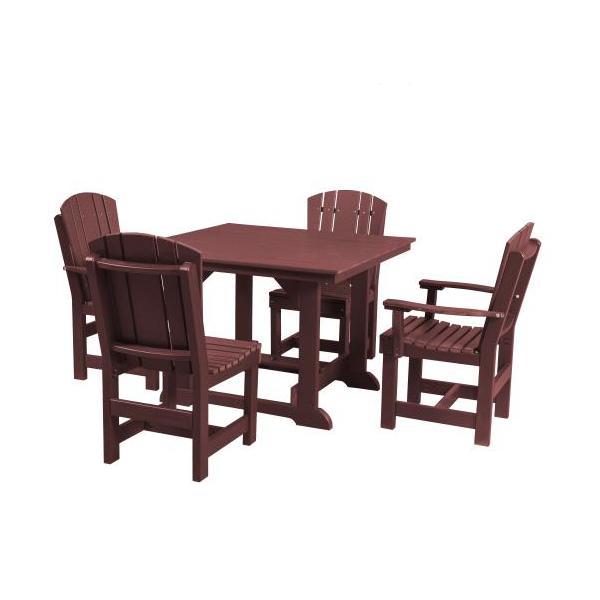 Little Cottage Co. Heritage Table, 2 Dining Chairs, 2 Arm Chairs Dining Set Cherrywood