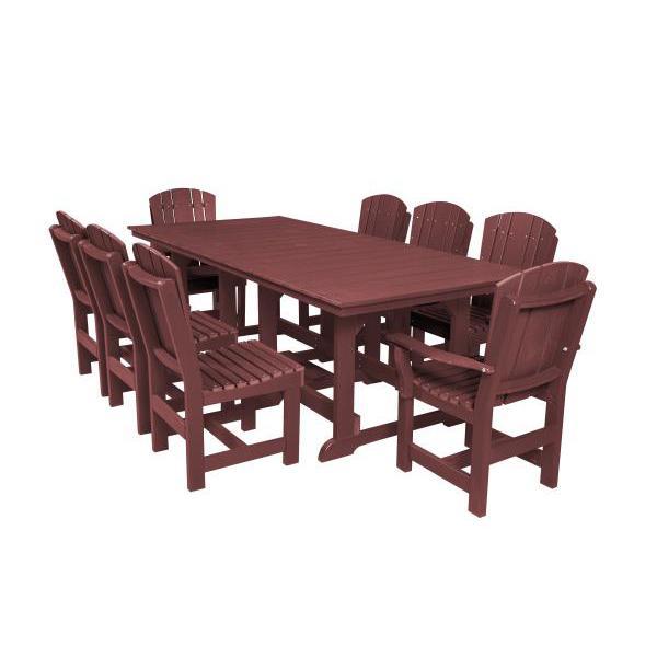 Little Cottage Co. Heritage Table, 6 Dining Chairs, 2 Arm Chairs Dining Set Cherry Wood