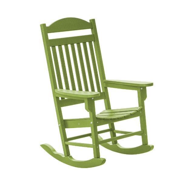 Little Cottage Co. Heritage Traditional Plastic Rocker Chair Rocker Chair Lime