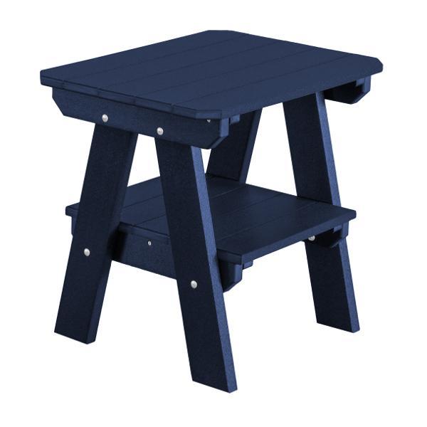 Little Cottage Co. Heritage Two Tier End Table Table Patriot Blue