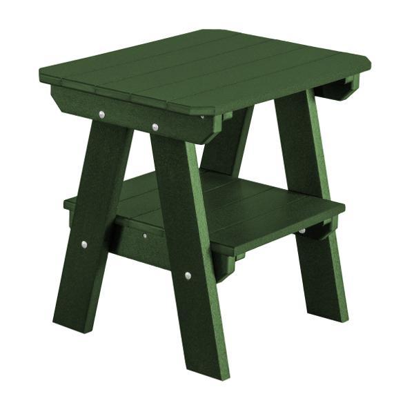 Little Cottage Co. Heritage Two Tier End Table Table Turf Green