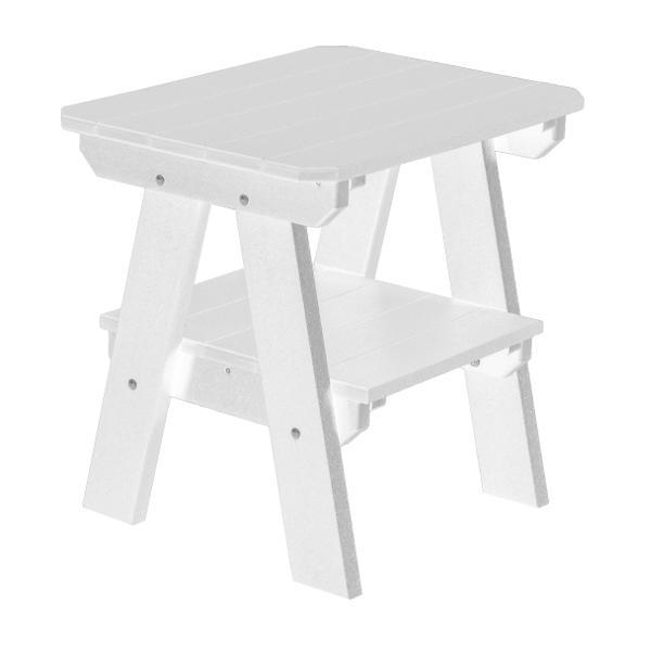 Little Cottage Co. Heritage Two Tier End Table Table White
