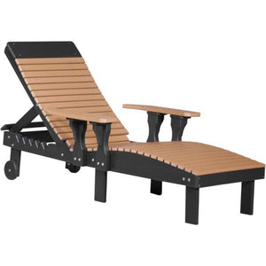 Lounge Chair Lounge Cedar & Black