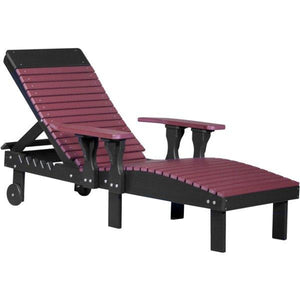 Lounge Chair Lounge Cherrywood & Black