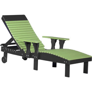 Lounge Chair Lounge Lime Green & Black