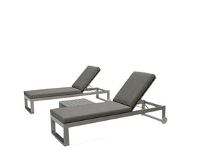 Lucca Sun Lounger 3-Pieces Set - The Charming Bench Company
