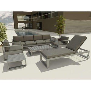 Lucca Sun Lounger 7-Pieces Set - The Charming Bench Company