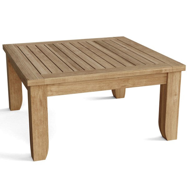 Luxe 33&quot; Square Coffee Table Outdoor Table