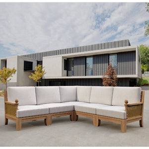 Luxe 5-Pieces Deep Modular Set Conversation Set