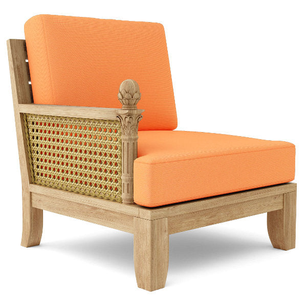 Luxe Deep Seating Right Modular Outdoor Chair