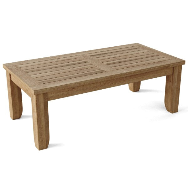 Luxe Rectangular Coffee Table Outdoor Table