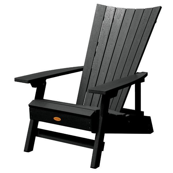 Manhattan Beach Adirondack Outdoor Chair Patio Chair Black