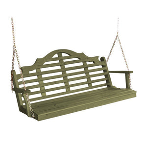 Marlboro Red Cedar Furniture Porch Swing Porch Swing