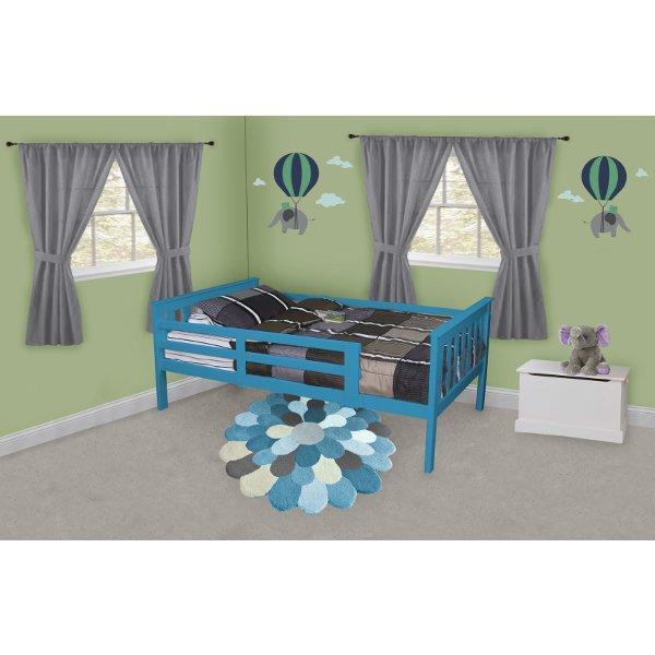 Mission Bed with Safety Rails - The Charming Bench Company