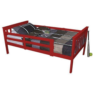 Mission Bed with Safety Rails - The Charming Bench Company