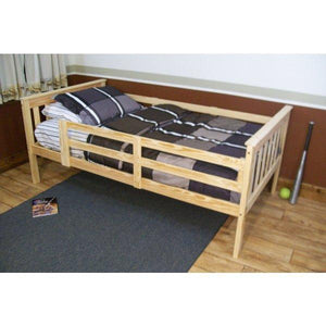 Mission Bed with Safety Rails - The Charming Bench Company