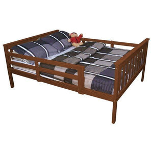 Mission Bed with Safety Rails - The Charming Bench Company
