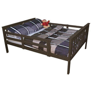 Mission Bed with Safety Rails - The Charming Bench Company