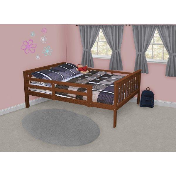 Mission Bed with Safety Rails - The Charming Bench Company