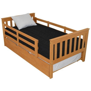 Mission Bed with Safety Rails - The Charming Bench Company