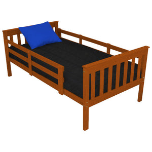 Mission Bed with Safety Rails - The Charming Bench Company