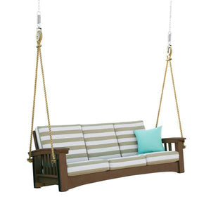 Mission Sofa Rope Swing Porch Swing