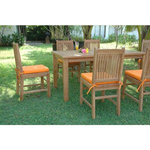 Montage Saratoga 7-Pieces Dining Set - The Charming Bench Company