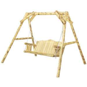 Montana Lawn Swing with "A" Frame Porch Swing