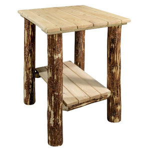 Montana Woodworks Glacier Country Exterior End Table Outdoor Tables