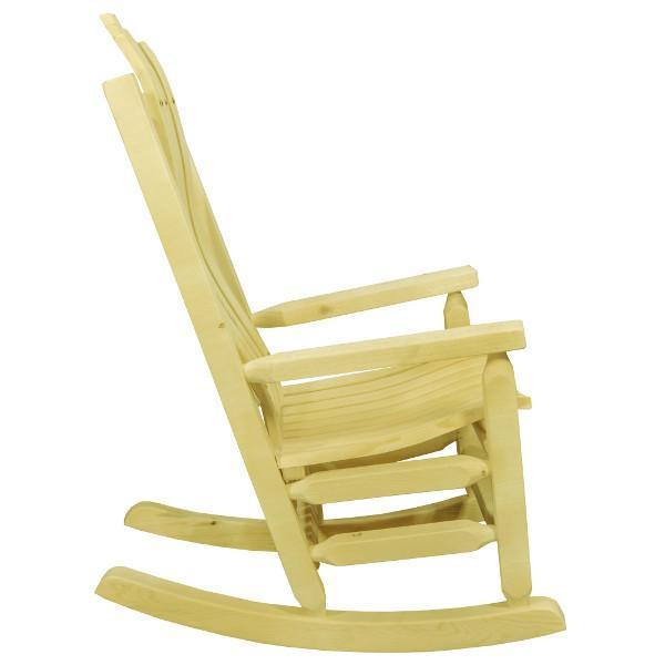Montana Woodworks Homestead Adult Rocker Chair Rocker Chair Clear Exterior
