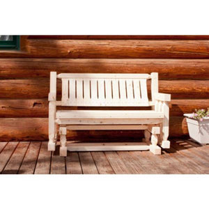 Montana Woodworks Homestead Collection Glider Gliders Ready to Finish