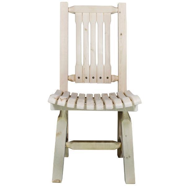 Montana Woodworks Homestead Collection Patio Chair Outdoor Chairs Ready to Finish