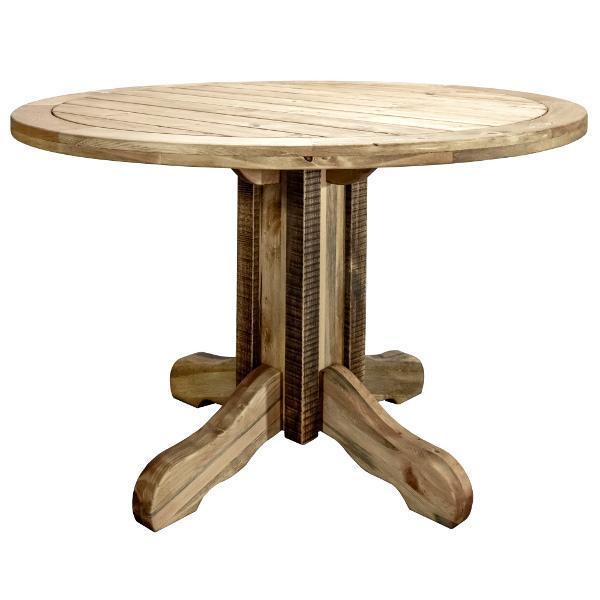 Montana Woodworks Homestead Collection Patio Table Outdoor Tables Exterior Stain Finish