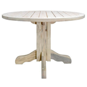 Montana Woodworks Homestead Collection Patio Table Outdoor Tables Ready to Finish