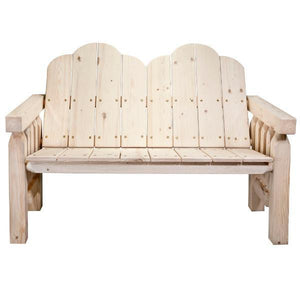 Montana Woodworks Homestead Deck Bench Garden Benches Ready to Finish