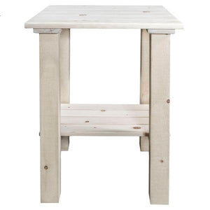 Montana Woodworks Homestead Exterior End Table Outdoor Tables Ready to Finish