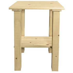 Montana Woodworks Homestead Exterior End Table Outdoor Tables Ready to Finish