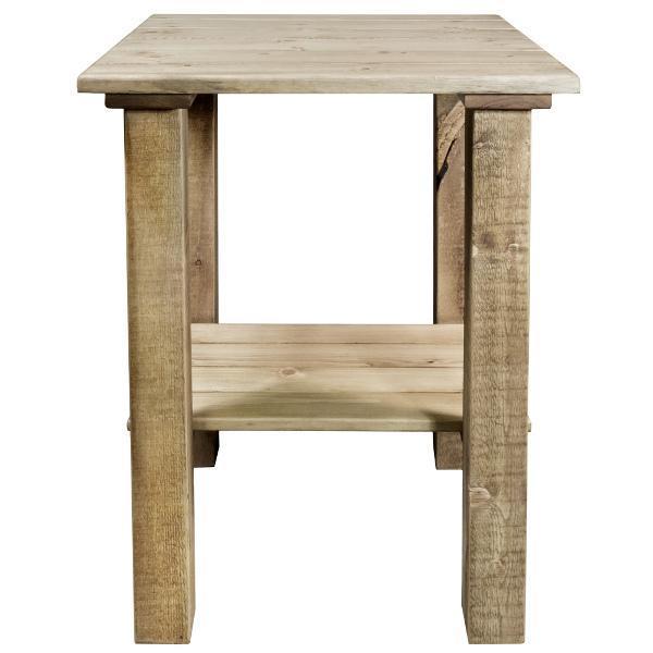 Montana Woodworks Homestead Exterior End Table Outdoor Tables Ready to Finish