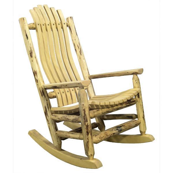 Adult wooden rocking cheap chair