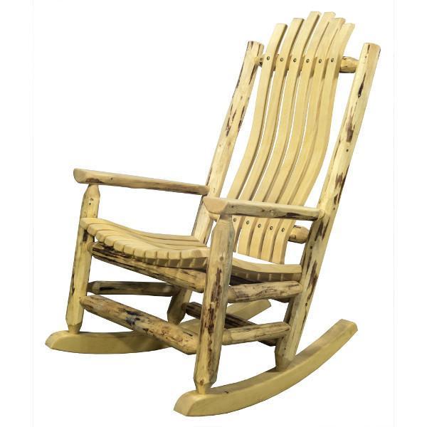 Montana Woodworks Montana Adult Log Rocker Chair Rocker Chair
