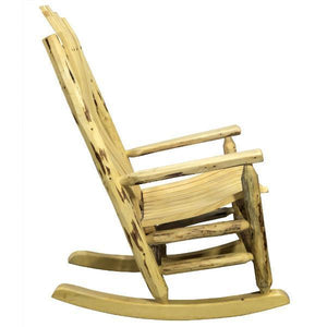 Montana Woodworks Montana Adult Log Rocker Chair Rocker Chair